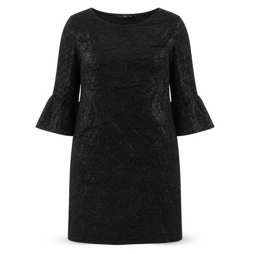 F&F Womens Black   A-Line  Size 14  - Bell sleeve