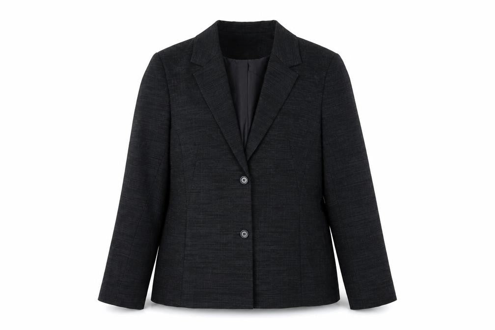 AMARANTO Womens Black   Jacket Blazer Size 14