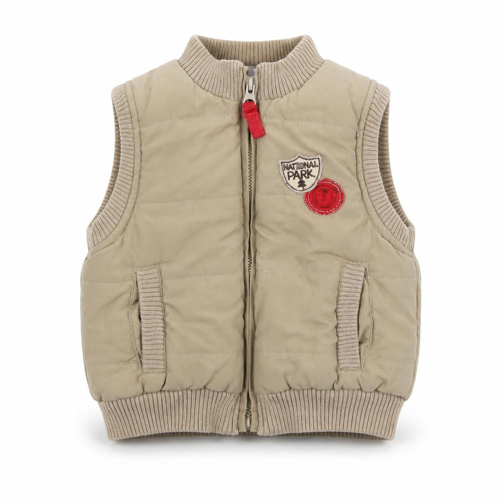 adams kids Boys Green   Gilet Coat Size 6-9 Months