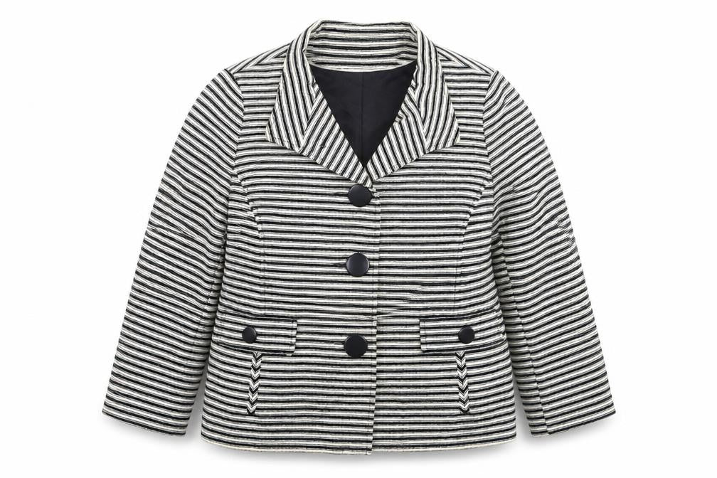Principles Womens Multicoloured Striped  Jacket Blazer Size 14