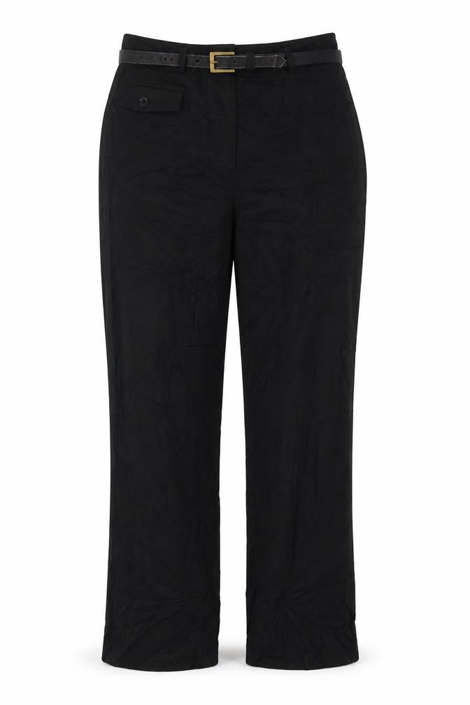 M&S Womens Black   Trousers  Size 10 L27 in