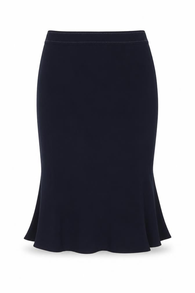 BERKETEX Womens Blue   Trumpet Skirt Size 12