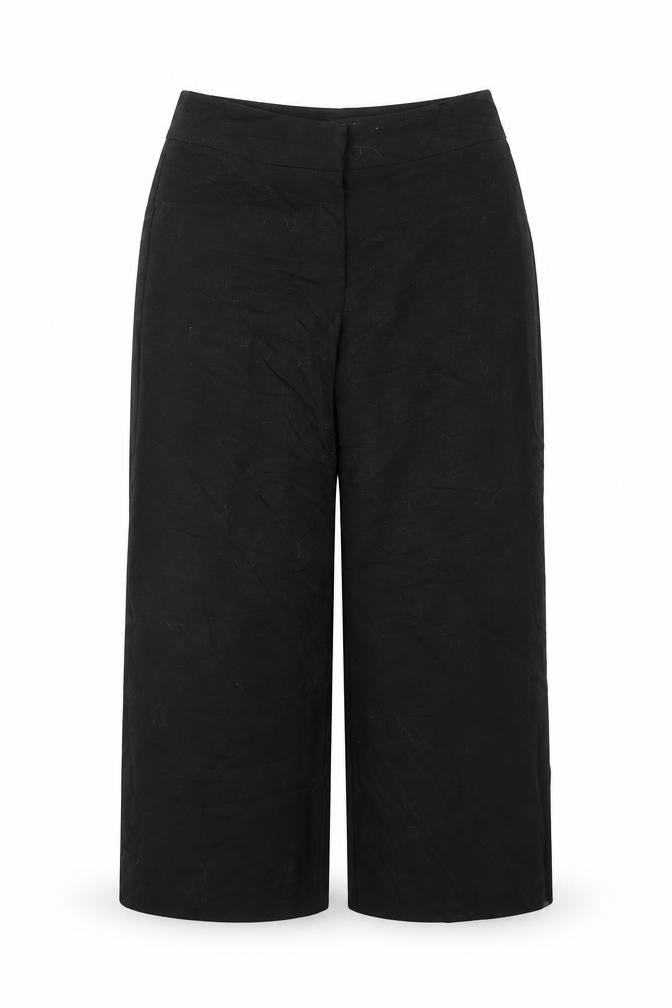 debe Womens Black   Capri Trousers Size 10 L22 in