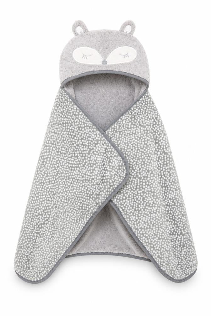 Front view of Next women’s grey polka dot cape jumper one size