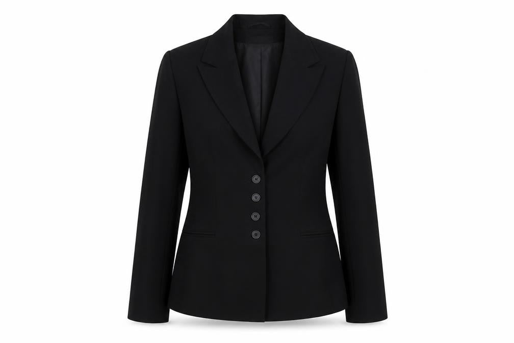 hennes Womens Black   Jacket Blazer Size 12