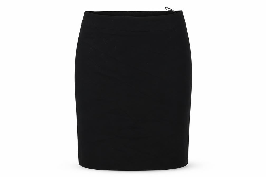 Hennes  Womens Black Paisley  Bandage Skirt Size 12