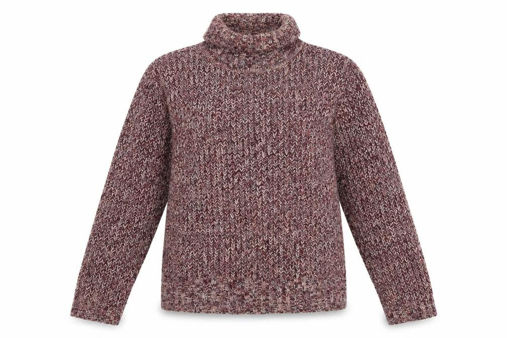 Front view of Anista women’s pink jumper, size UK 12