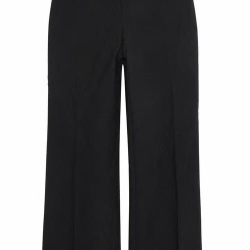 Internacionale Womens Black   Trousers  Size 14 L30 in