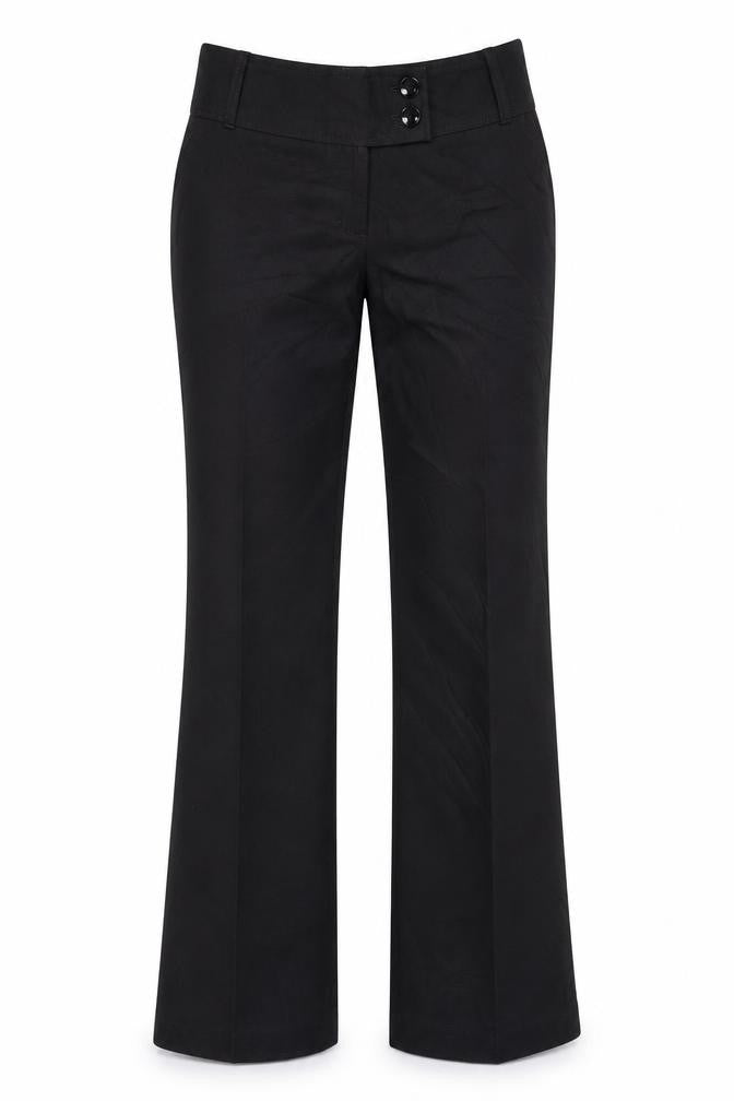 F&F Womens Black   Trousers  Size 10 L29 in