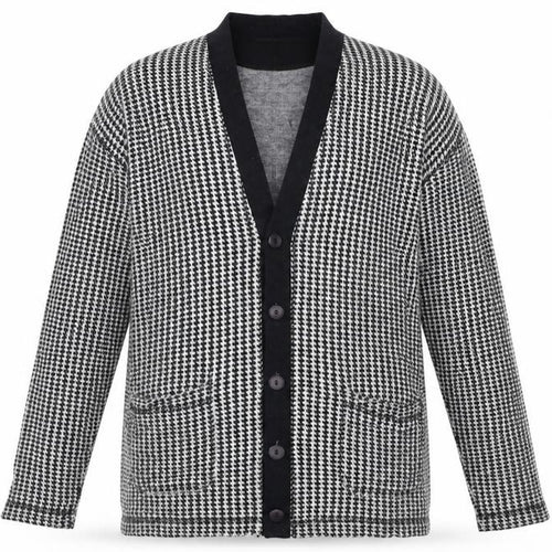 BHS Womens Grey Geometric  Cardigan Jumper Size 10