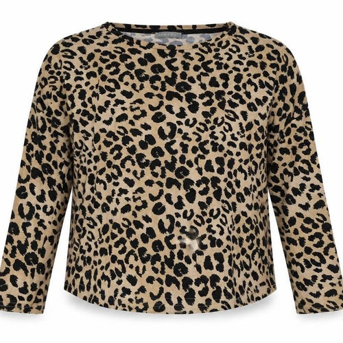 newlook Womens Brown Animal Print  Top Pyjama Top Size S