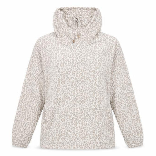 F&F Womens Beige Animal Print   Pyjama Top Size S