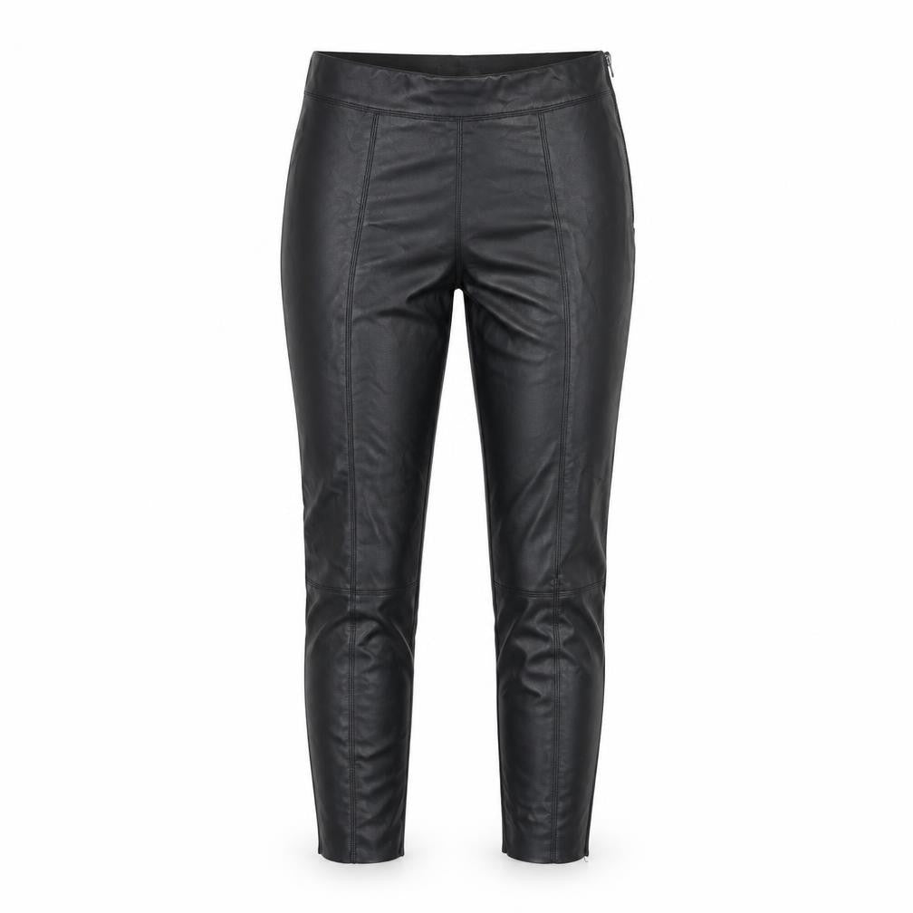 Topshop Womens Black   Capri Leggings Size 6 L24 in
