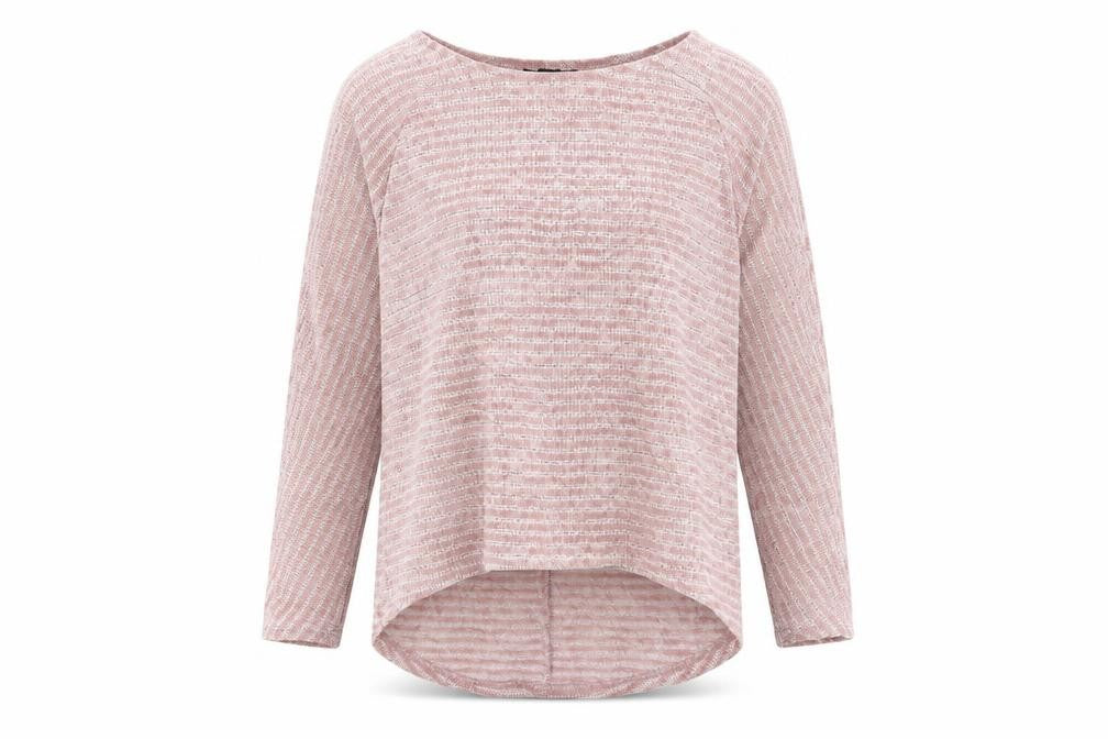 Front view of New Look women’s pink jumper, size S