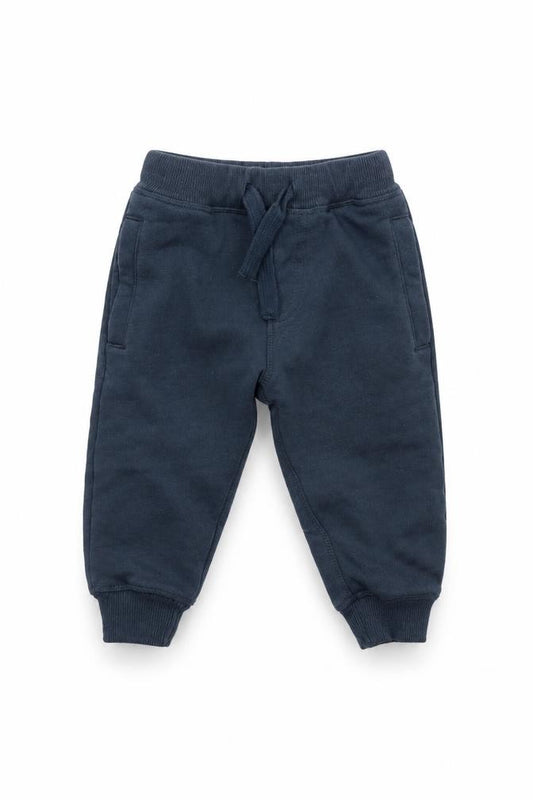 Front view of Very Baby Blue Jogger Trousers, size 12, Months