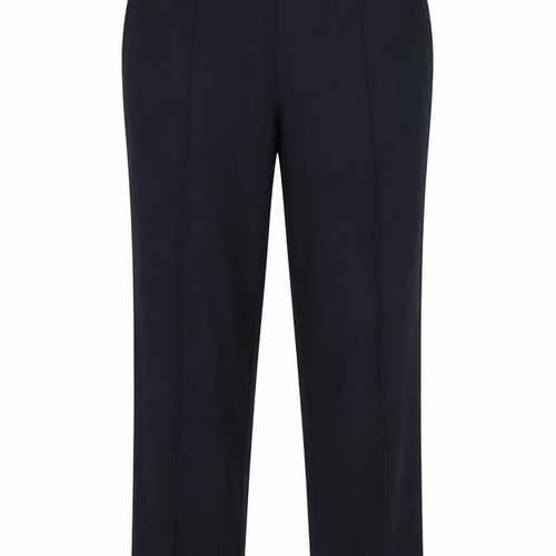 M&S Womens Blue    Suit Trousers Size 12 L24 in