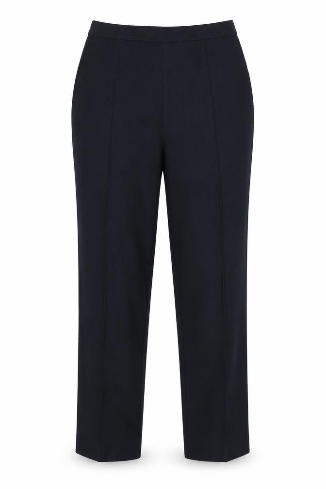 M&S Womens Blue    Suit Trousers Size 12 L24 in