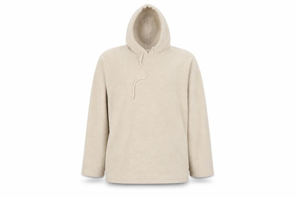 Front view of George women’s beige pullover hoodie, size UK 12