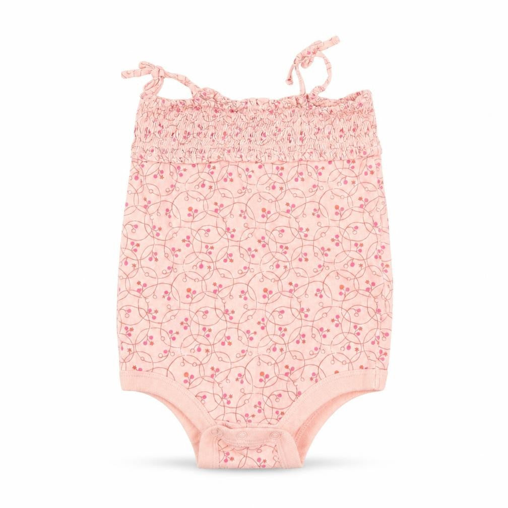 Gap Girls Orange Floral  Romper One-Piece Size 18-24 Months