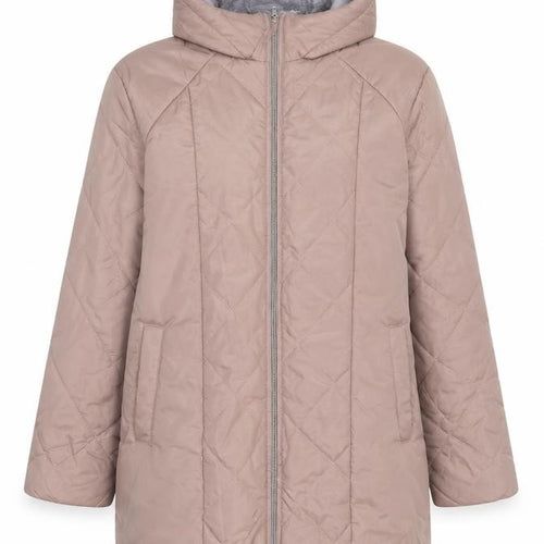 anne de lancay Womens Beige   Rain Coat Coat Size L
