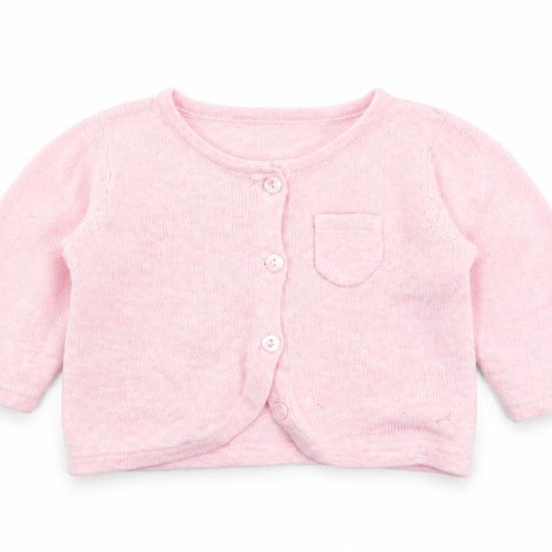 Gap Girls Pink   Cardigan Jumper Size 0-3 Months