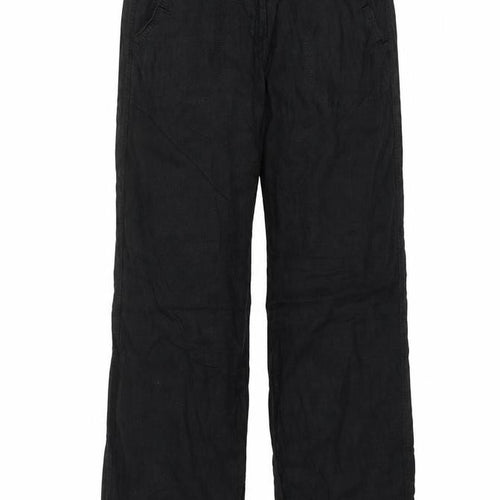 Preworn Womens Black   Trousers  Size 36 in L29 in