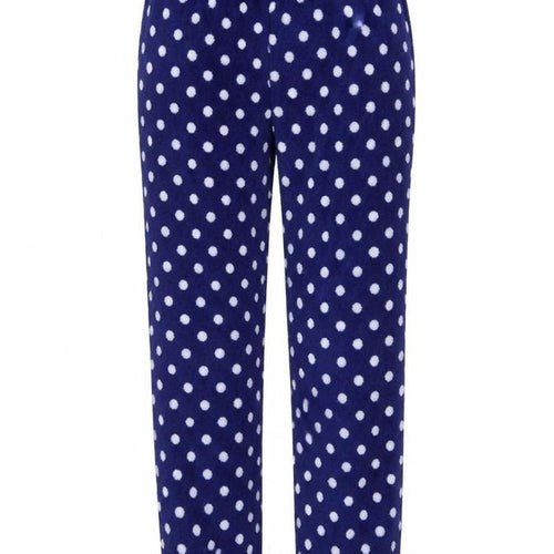 Preworn Womens Blue Polka Dot  Trousers  Size 12 L26 in