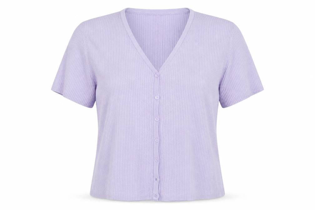 Bonmarché Womens Purple   Cardigan Jumper Size L
