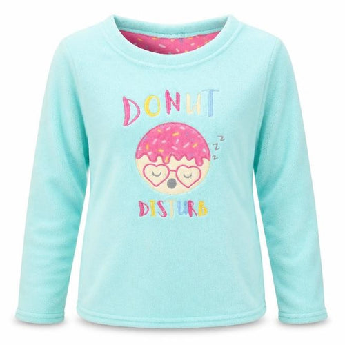 Just Like You Womens Blue   Top Pyjama Top Size S