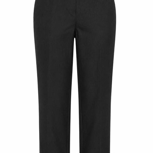 M&S Womens Black Plaid  Trousers  Size 12 L28 in