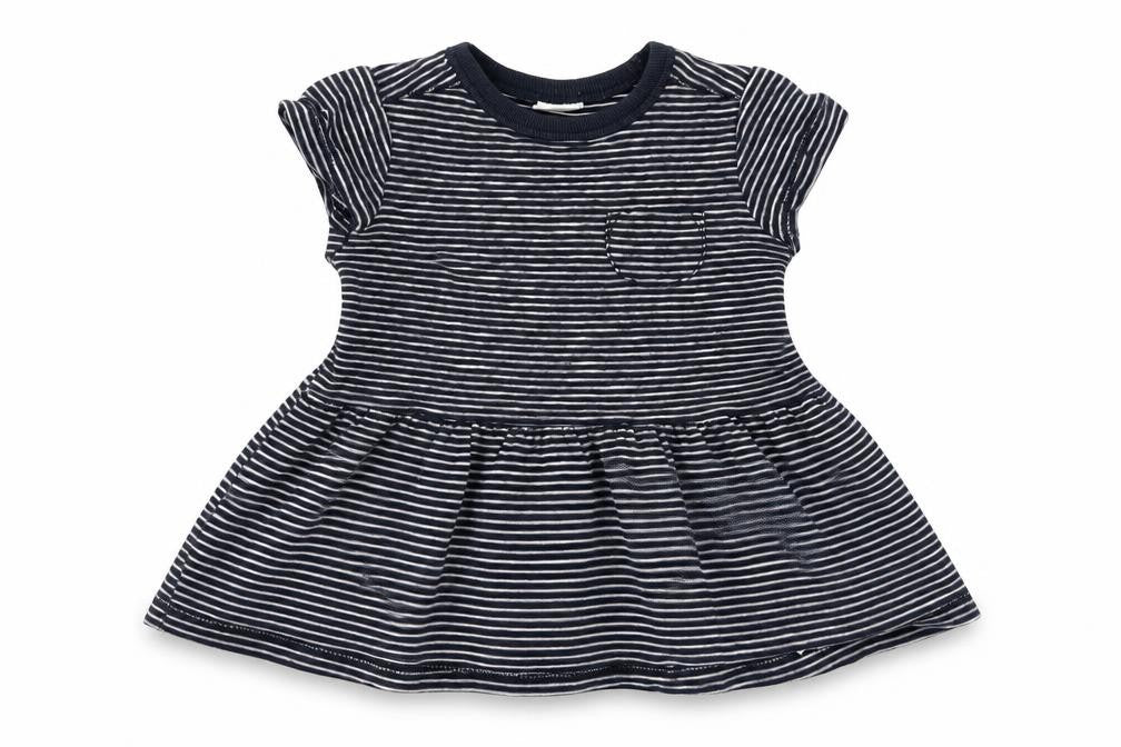 NEXT Baby Blue Striped  Fit & Flare  Size 3-6 Months
