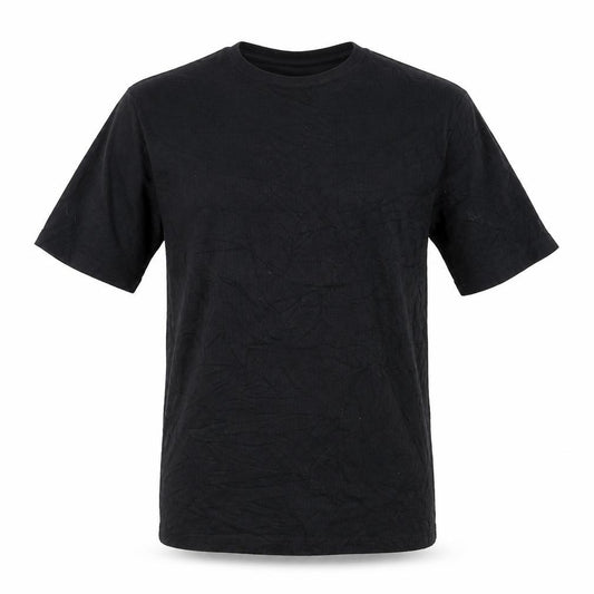 Front view of Portwest men’s black t-shirt, size S