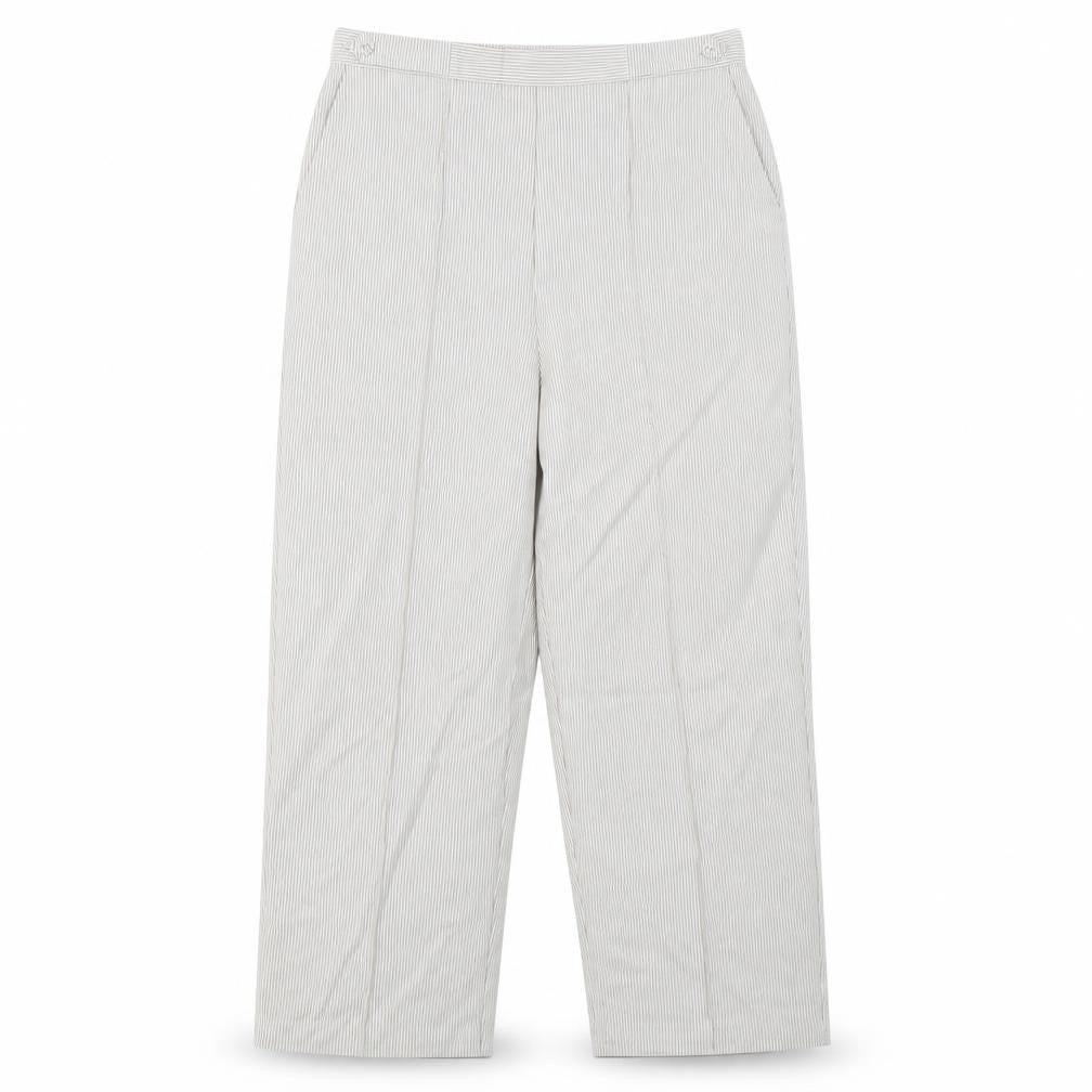 BM Womens Beige Striped  Trousers  Size 14 L27 in