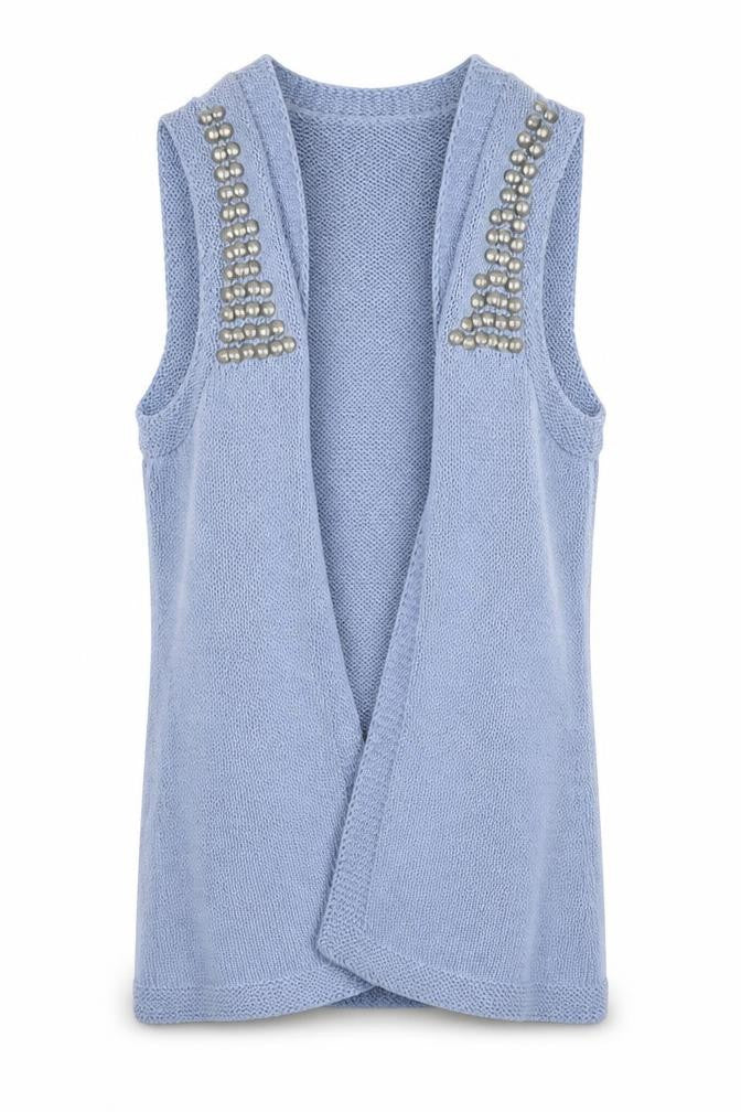George Womens Blue  Knit Cardigan Jumper Size 10
