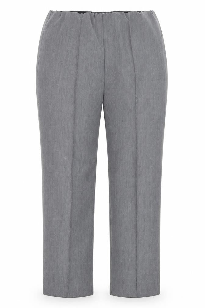 Bonmarché Womens Grey   Trousers  Size 14 L26.5 in