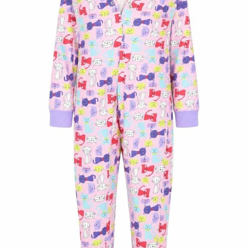 Avenue Girls Pink Geometric  Top One Piece Size 3-4 Years