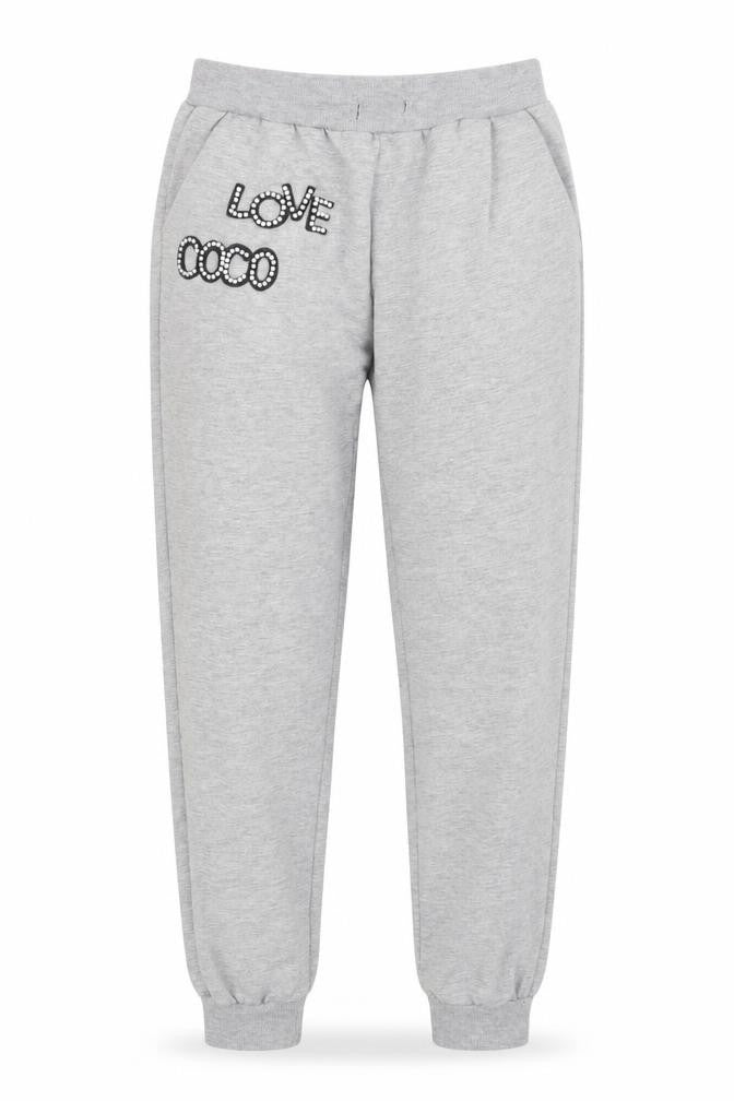 Cherry Koko Womens Grey   Jogger Trousers Size S L25 in