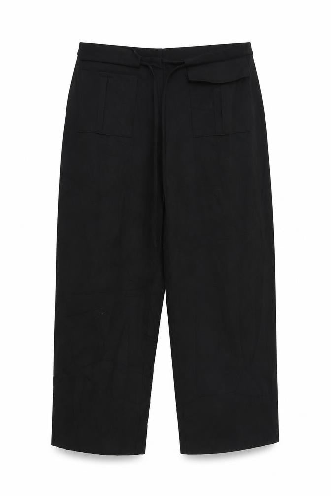 For Women Womens Black   Trousers  Size 12 L22 in