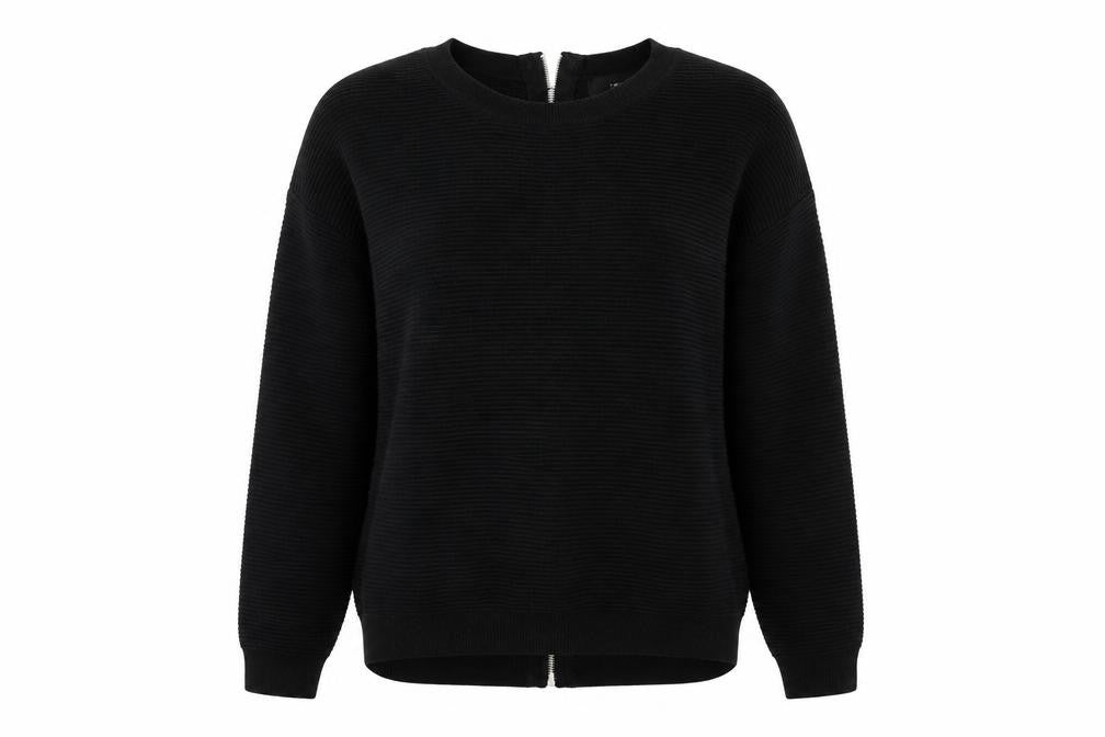 Next Womens Black  Knit Pullover Jumper Size 10