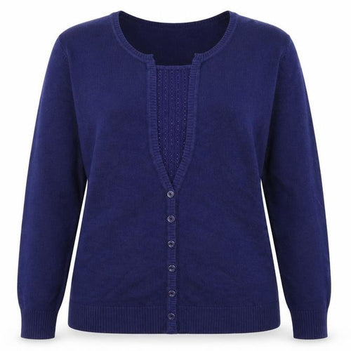 Roman Womens Blue   Pullover Jumper Size L