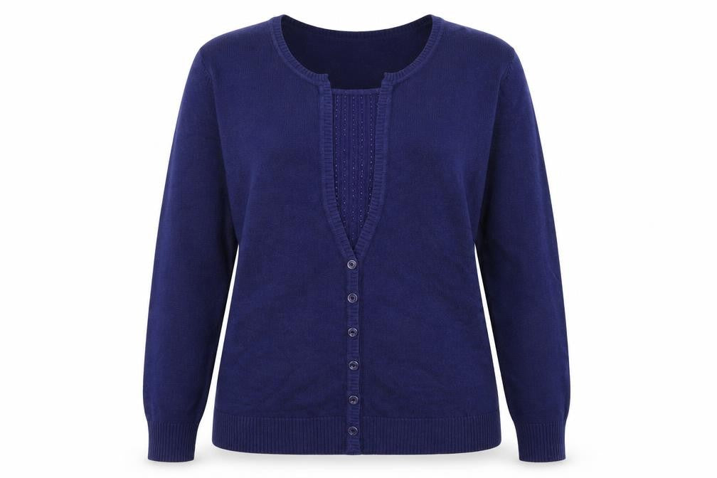 Roman Womens Blue   Pullover Jumper Size L