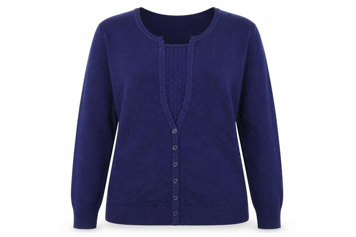 Roman Womens Blue   Pullover Jumper Size L