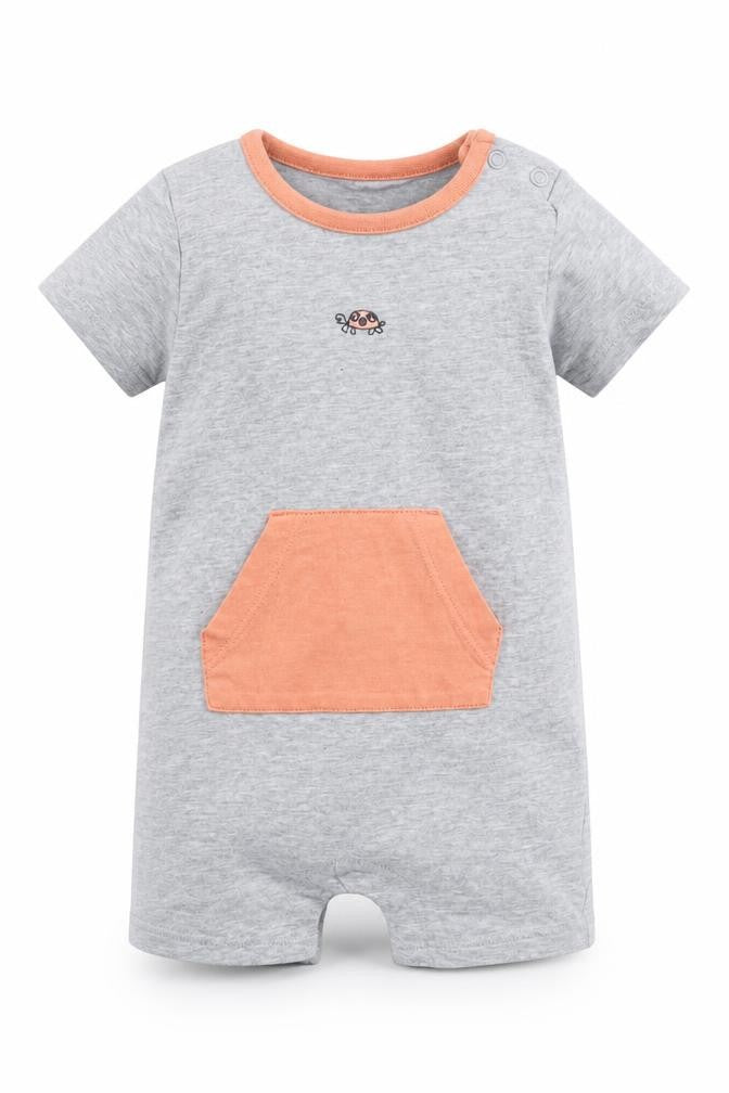Marks and Spencer Baby Grey   Babygrow One-Piece Size 3-6 Months