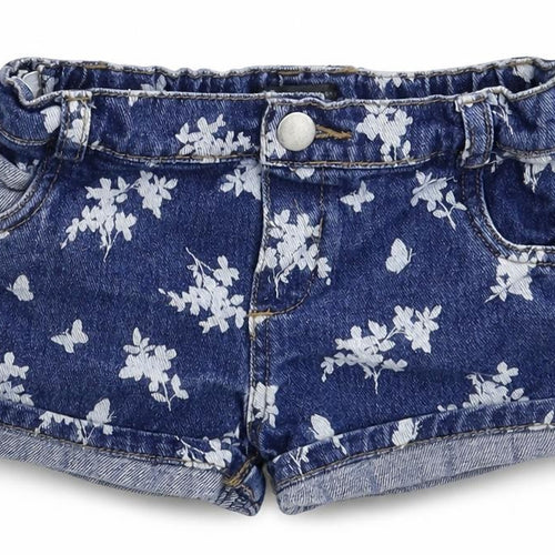 Very Girls Blue  Denim Hot Pants Shorts Size 2-3 Years