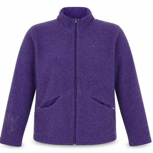 Joie De Vivre Womens Purple   Full Zip Jumper Size M