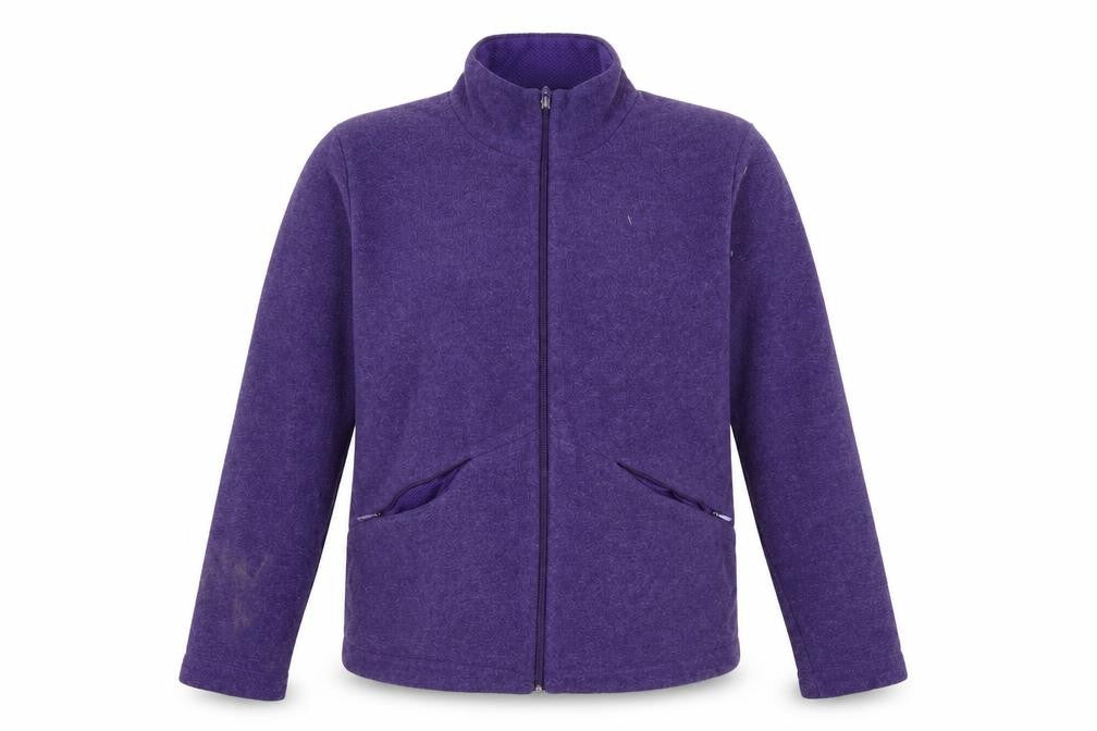 Joie De Vivre Womens Purple   Full Zip Jumper Size M
