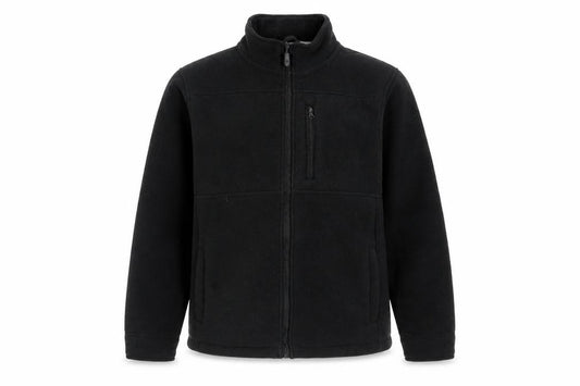 Front view of Debenhams men’s black jacket, size M