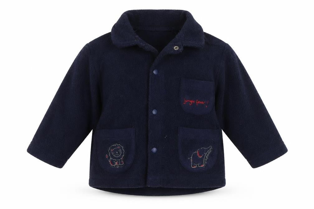 Boots Baby Blue  Fleece Full Zip Jumper Size 6-9 Months  - Animals
