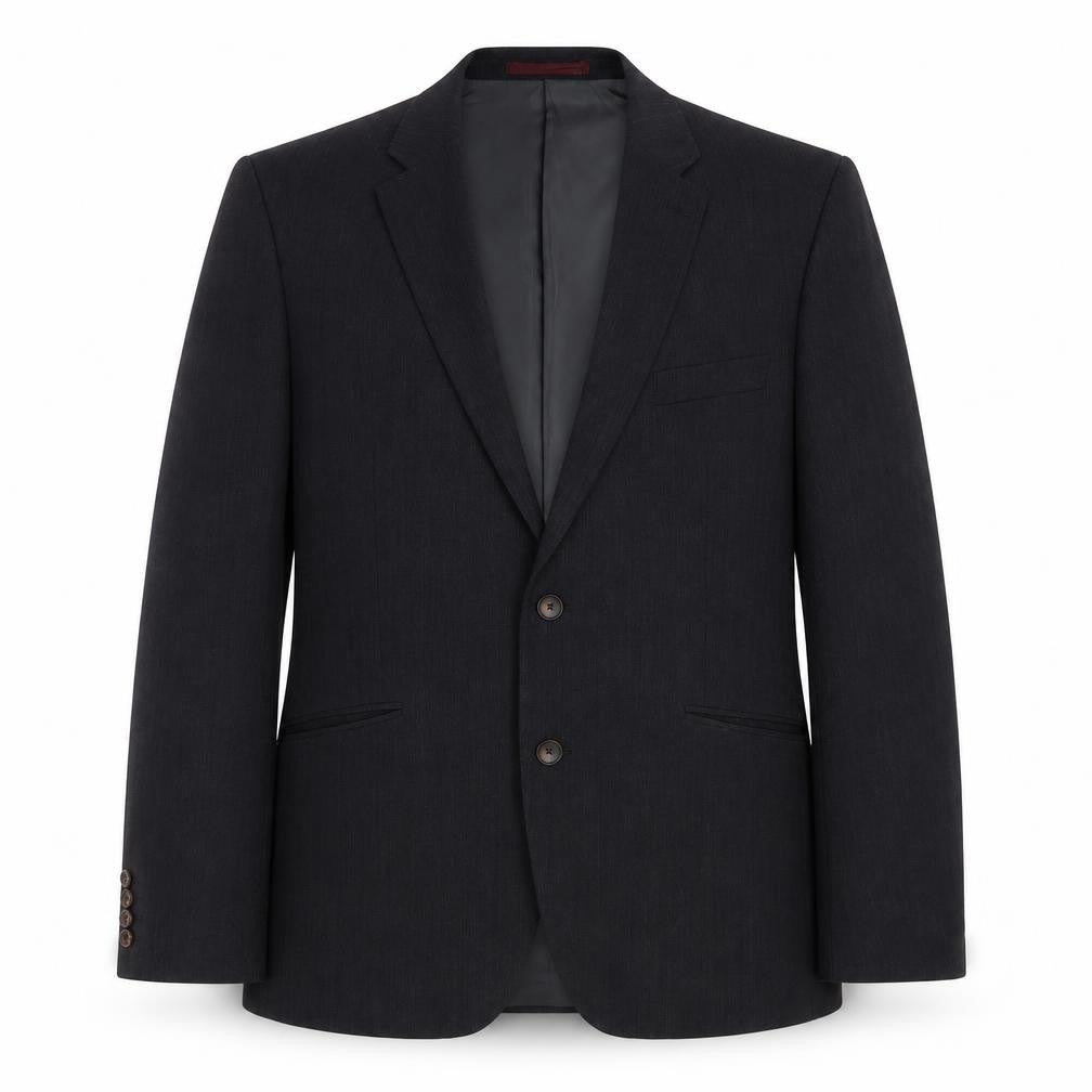 Front view of Marks & Spencer men’s grey jacket suit jacket, size 42