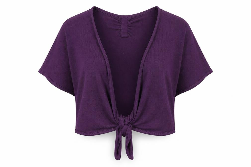 George Womens Purple  Knit Cardigan Jumper Size 12